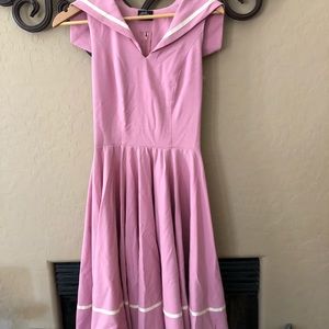 Pink Sailor Dress